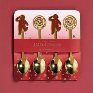 Set of 4 Goody Gumpdrops Teaspoons by Anthropologie